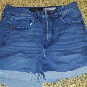 Aeropostale high rise size 0 jean shorts